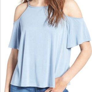 LILAC Lush Cold Shoulder Cutout Top Size M